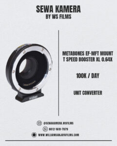Metabones EF-MFT Mount T Speed Booster XL 0.64x