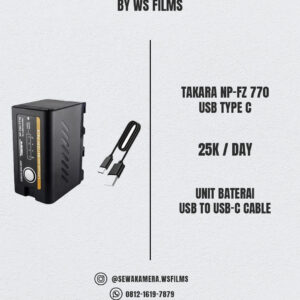 Takara NP-FZ770 USB Type C